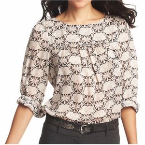 LOFT Keyhole Longsleeve Blouse